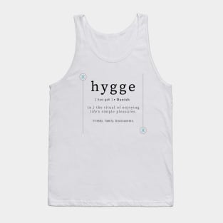 hygge Danish Print Quote | Modern Definition | Type Printable | Poster Inspirational | Art Tank Top